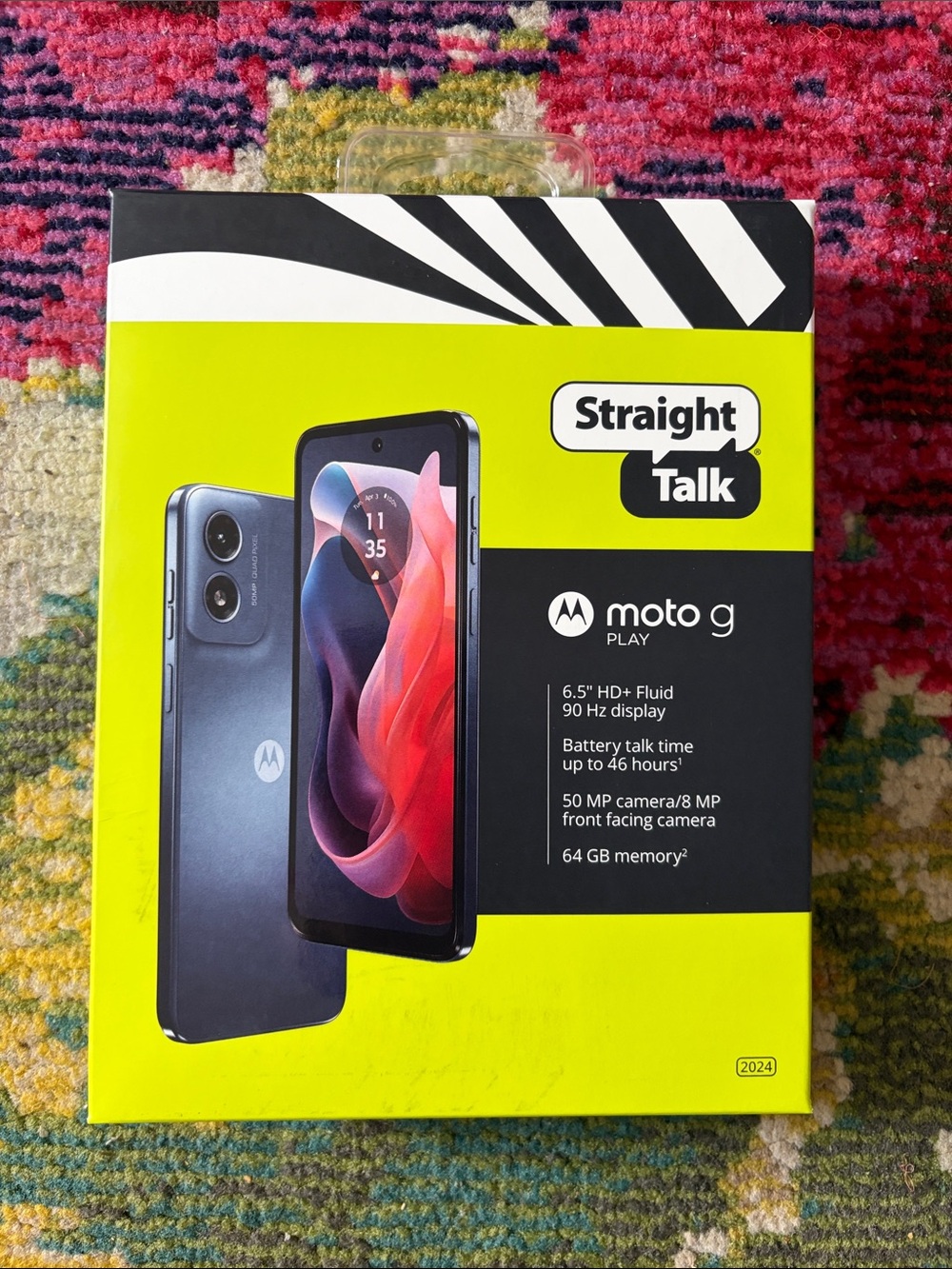 New In Box Motorola moto g Play Smartphone - Dark Blue